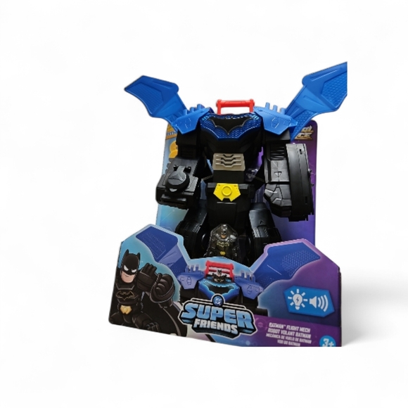 Fisher-Price Super Friends Batmobile - Blue and Black - Picture 2 of 5